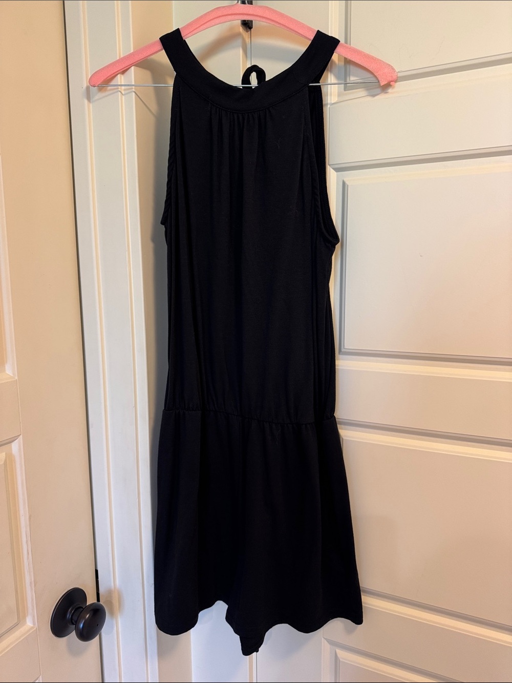 Splendid Black Sleeveless Halter Romper‎ Women's